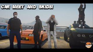 Car Meet And Skids! | Surfers Paradise Roleplay | Fivem Server | Serious Aussie Rp