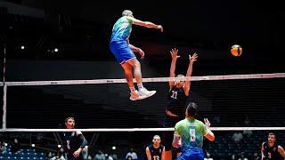 TOP 20 Unreal Volleyball Spikes That Shocked the World !!!