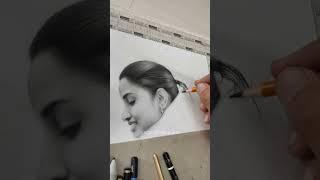 A4 size pencil sketch highlights #art #draw #portrait