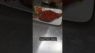 special pomfret tandoori recipe #hotel #food #chefing #tandoorchef #cheflife #chefking #cookingvideo