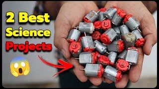 2 Best Science Projects || मज़ा ना आये तो पैसे वापस || DC Motor New Ideas