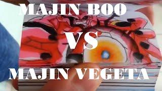 Dragon ball z flipbook episode 6 kid buu vs majin vegeta (original) by etoilec1