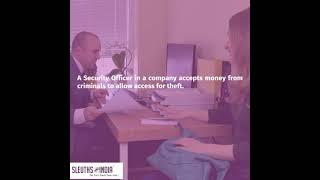 Anti Bribery Investigations & Employee Related Fraud Examination-- By Sleuths India Detectives