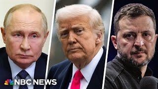 Putin proposes direct talks with Ukraine as European leaders push Russia to accept ceasefire terms