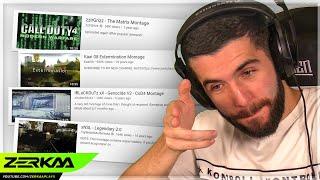 Reacting To Old School Call of Duty Montages!