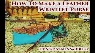 How To Make a Leather Wristlet Purse