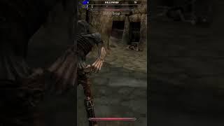 Faendal GET UP! | #skyrim #skyrimhighlight #shorts #gaming