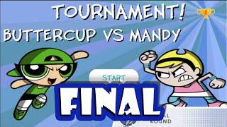 Toon Hoops: Single Player Tournament Buttercup VS Mandy [Final]