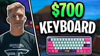 Tfue's NEW $700 Custom Keyboard is INSANE! (Early Look)