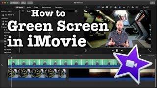 Green Screen in iMovie tutorial (Updated)