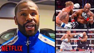 "IT WAS SCRIPTED!" Floyd Mayweather FIRST WORDS On Jake Paul VS Mike Tyson Fight