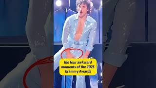 the four awkward moments of the 2025Grammy Awards#us #hollywood #entertainment #celebrity #us #usa