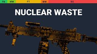 Negev Nuclear Waste - Skin Float And Wear Preview