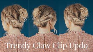 Trendy Claw Clip Updo