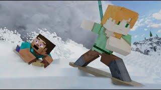 Caves & Cliffs | Alex and Steve Life | Minecraft Animation (Part II )