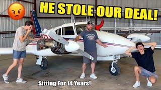 Rebuild Rescue Snatches Cheap Abandoned Airplanes Out From Under Us!!