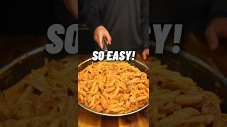 EASY  DELICIOUS  Meal Prep Creamy Chicken Pasta 56g Protein  575 cals #shorts #recipe