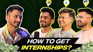 The ONLY INTERNSHIP Video You NEED in 2024 | 118 The Sanskar Show