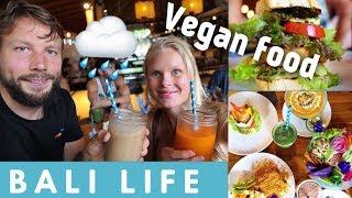 BALI LIFE VLOG ║Top Class Vegan Food║ Market║ And Heavy Rain!║