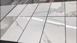 Calacatta White Marble Tiles from China