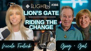 366: Sacred Geometry & The Lion's Gate Change with Gail & Greg Hoag | The Enlighten Up Podcast