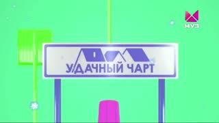 Зимняя заставка "Удачный Чарт" (МУЗ-ТВ, 2021-2022)