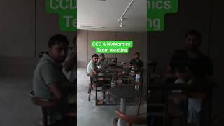 #Hcu#CCD NviNomics Team meeting with Suraj, Ankit & pradeep sir on a New Project