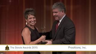 Prositions, Inc wins their third Stevie Award at The 2015 American Business Awards