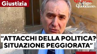 Santalucia: “Attacchi della politica? Ora pure i giudici sono toghe rosse se fanno cose sgradite”