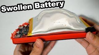 Opening a Swollen Power Bank