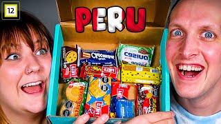 Tester godteri fra Peru med Martha Leivestad