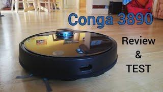 Cecotec Conga 3890 titanium REVIEW&TEST! Great robot vacuum! | RoboVacCollector