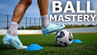 How To Improve Your Control In Tight Spaces | 5 Ball Mastery Exercises For Footballers