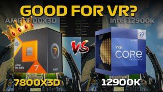 7800X3D v 12900K - DCS VR Benchmark