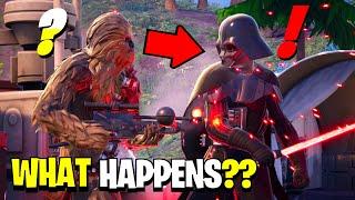 What Happens if Boss Darth Vader Meets Boss Chewbacca Fortnite!