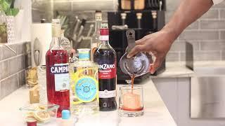 Gin, Campari and Sweet Vermouth, what could go wrong. How to make a Negroni