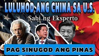 Luluhod ang China sa Amerika oras na sugurin nila ang Pilipinas at Taiwan