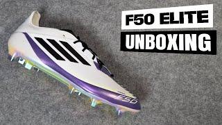 adidas F50 Elite FG Messi Triunfo Estellar Pack Unboxing 4K / IE9063