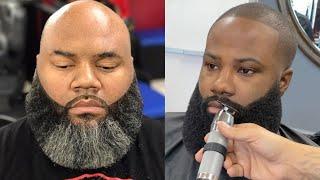 TOP 10 AMAZING BLACK MENS BEARD TRANSFORMATIONS 