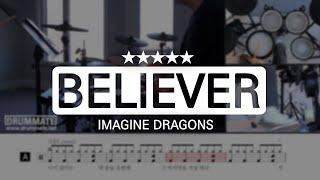 [Lv.18] Believer - Imagine Dragons | Pop Drum Cover ()