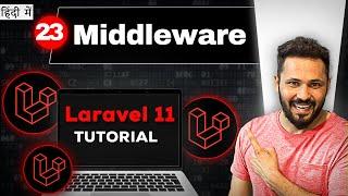 Laravel 11 tutorial in Hindi #23 What is Middleware in laravel