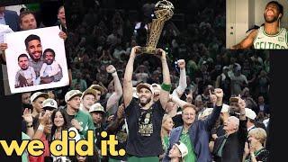 Drew Unlimited REACTS To The Boston Celtics DEFEATING The Dallas Mavericks to Win Their 18TH TITLE!