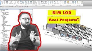 BIM LOD in real Projects and the QAQC | Level Of Development