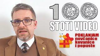 Konačno 100. video na NumizmatikaNET - Poklanjam kovanice, novčanice i popuste! :)