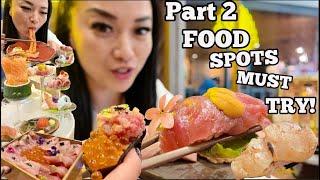 FOOD SPOTS MUST TRY! PART 2. (COME EAT WITH ME) | SASVlogs