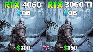 RTX 4060 vs RTX 3060 Ti - Test in New Games 2025