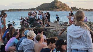 Bird Man @ island bay beach | Island Bay Festival 2024 (Wellington, New Zealand).