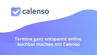 Online Terminvereinbarung mit Calenso