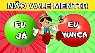  EU JÁ ou EU NUNCA | ESCOLHA UM BOTÃO | Desafio JÁ ou NUNCA | Quiz Tap