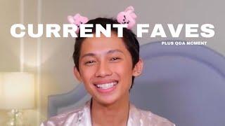 sharing my current faves and a little Q&A moment | EJ NACION